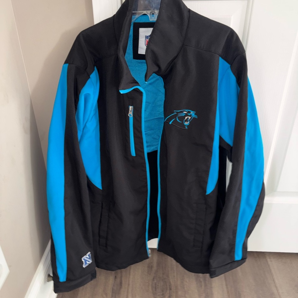 NFL Black and Blue Jacket with Logo
